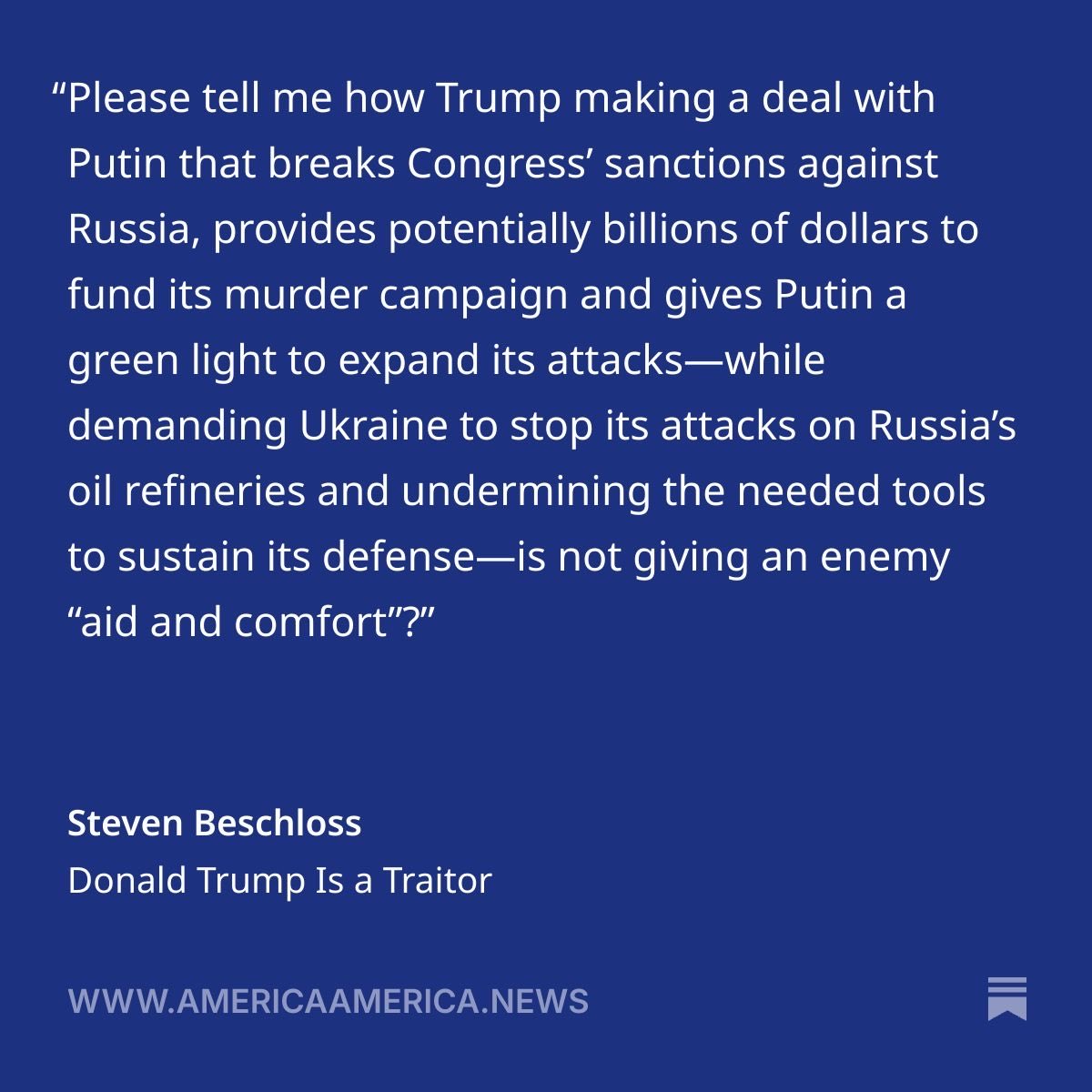 StevenBeschloss's tweet photo. Donald Trump: textbook traitor. https://t.co/64jAciH0yq
