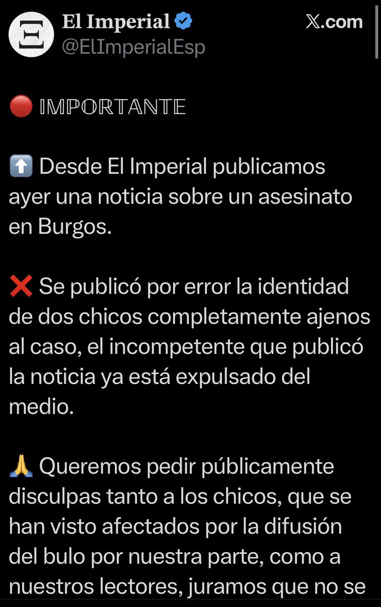 Thallas81's tweet photo. @Santos010439 @burgosconecta Cuidado con difundir bulos y desinformación https://t.co/a1GQyJeG04