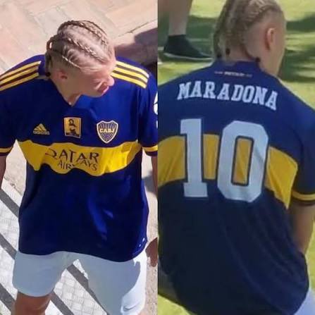 yesbroccoli's tweet photo. the World Cup larpers picking Haaland for their anti Argentina agenda and Haaland being this is just too funny https://t.co/iwWwrylUXg