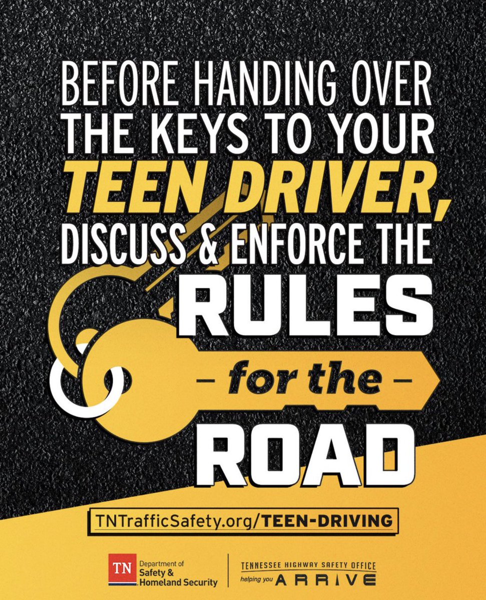 THPJackson's tweet photo. Despite what they may say, your teens are paying attention and you remain their biggest influence, especially since you hold the keys—literally. Before they get behind the wheel, make sure they know the rules for the road. #TeenDriverSafety https://t.co/J2AfUQAunq https://t.co/ku7yPn7Ami