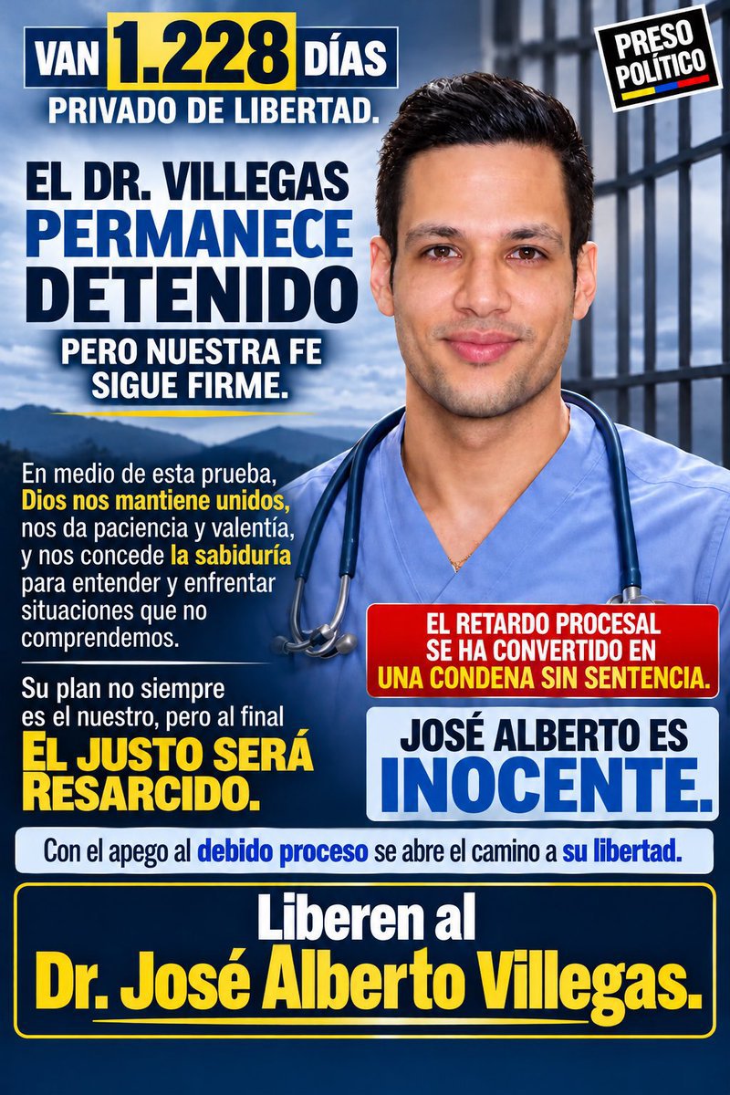 joseramonrussia's tweet photo. Es Urgente Interinato USURPADOR. Toda Venezuela Exige Libertad Plena Para El Doctor José Alberto Villegas Yá https://t.co/RjP3jPc8Ab