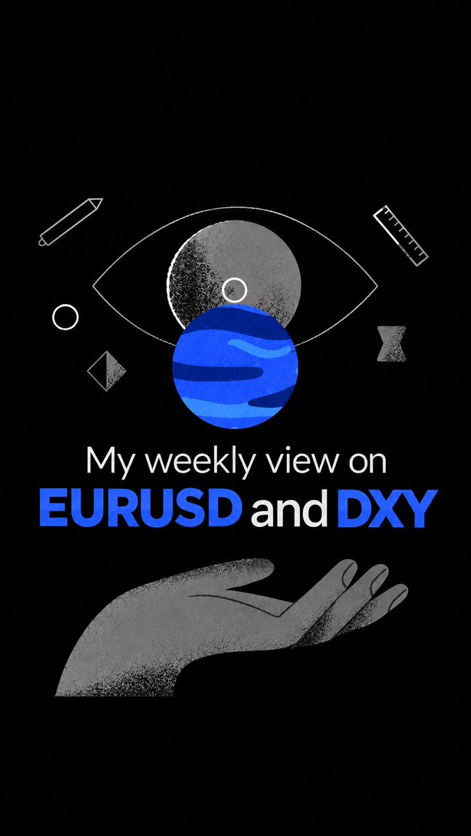 sarkar45564's tweet photo. Bullish in Eu for this week or for this month and Bearish in dxy https://t.co/0obaUNDfnQ