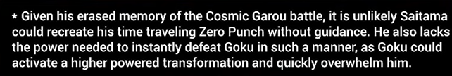 Buntaur's tweet photo. @Catkun2X Death Battle busy erasing the Saitama feat that puts him easily above Goku's power level, while having Goku use shit he's literally never used before.

People keep spamming "Base form power level" on a calculation that ignored Saitama's strongest feat, which beats any goku feat. https://t.co/7D0fQuIWzG