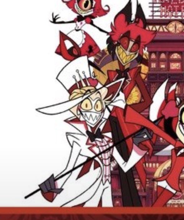 FallenStars0028's tweet photo. I would KILL for Alastor and Lucifer body swap merch like plz tell me im not the only one..  #Radioapple #Alastorhazbinhotel #LuciferMorningstar #hazbinhotel https://t.co/nu3F7zpB0m
