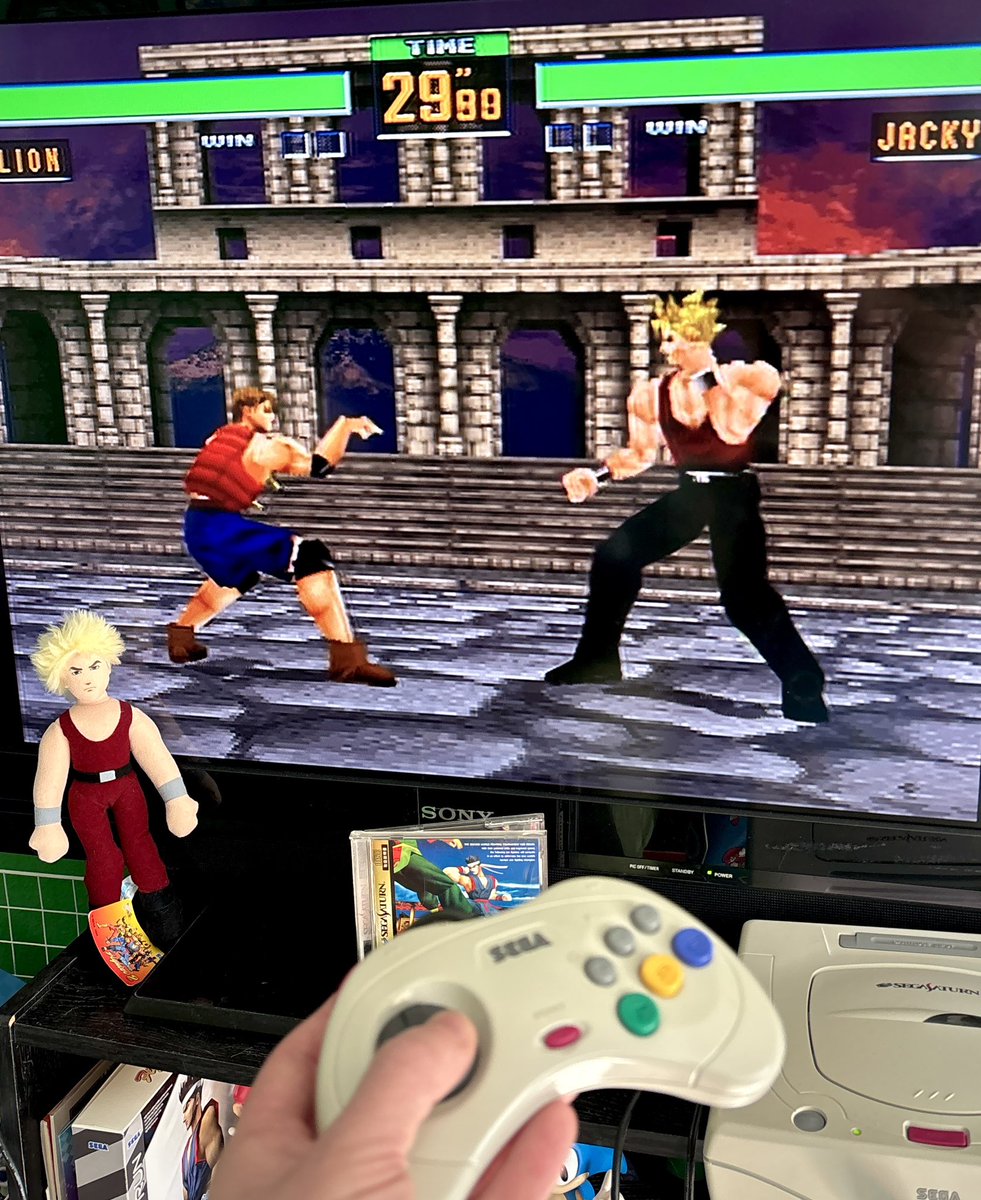 HatStackMike's tweet photo. Is there a better 3D fighter than Virtua Fighter 2?

I mean, probably, but not to my nostalgic, biased self. https://t.co/mSOIjq4EoU
