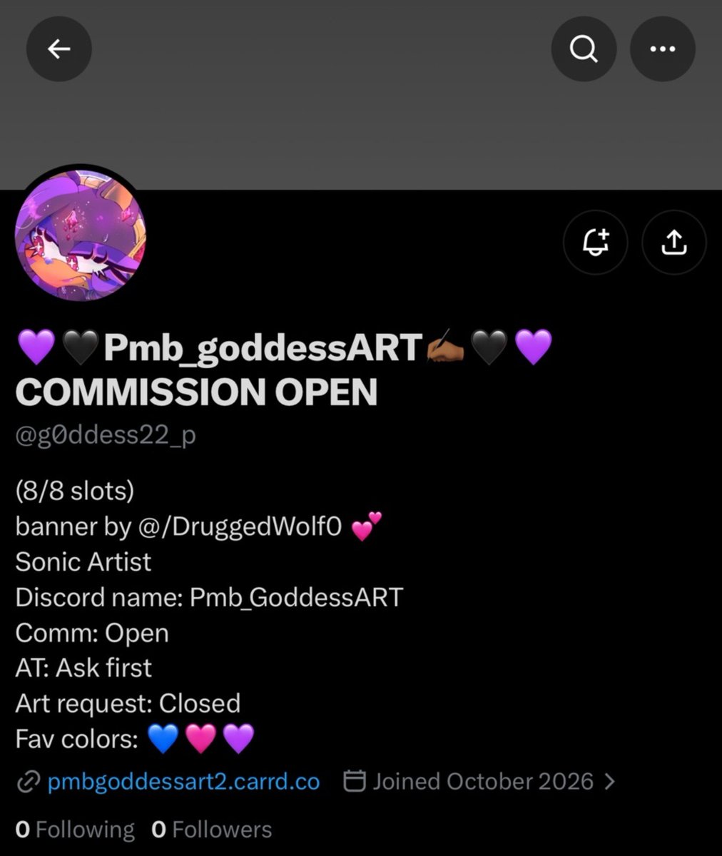 goddess22_p's tweet photo. I'm a bit late showing this, but unfortunately there's another imposter tryna impersonate me again. Just be careful and if you see them block and report. 

I cannot believe this happen again😭 But I guess I have to announce this once on more time...🥀 https://t.co/EW5pvshz4W