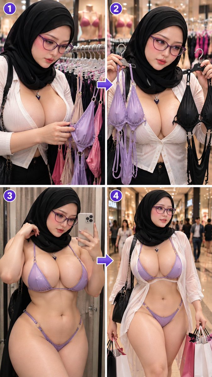 viyenai's tweet photo. Bought a swimsuit. Tried it on. Loved it. Wore it out. 💜😂

Who said new outfits have to wait until you get home? 🛍️✨ https://t.co/KV0DPQESy5
