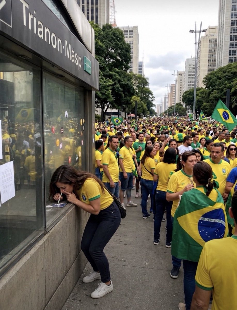 odemisu's tweet photo. @BastosGabryelle Limpamos até o pó da paulista! Somos diferenciados! https://t.co/v5wem0MyXn