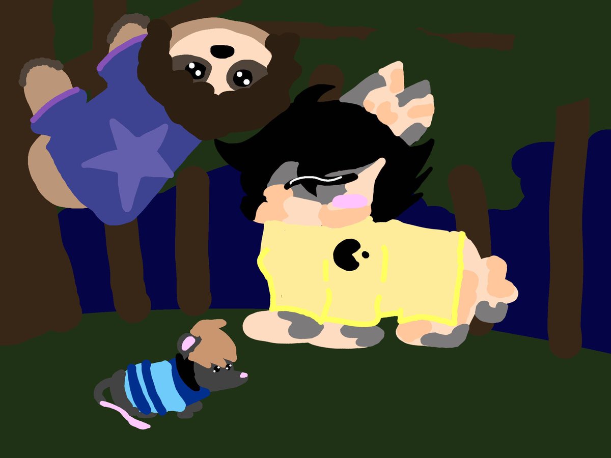 8888u28's tweet photo. Day 18: Furry
Art by honeybeeannie on tumblr :)
#pennyarcade #selfship https://t.co/Rg6KOoULCo