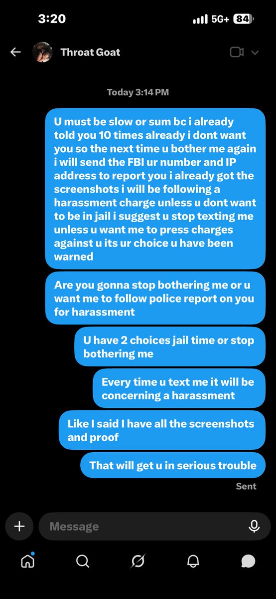 prince124577's tweet photo. Since u wanna act innocent @ThroatGoat0217  here the proof I’m referring too ya’ll niggas don’t buy this hoe shi bc i have all screenshots of the fake shit i have on this hippo ass bitch right here https://t.co/30j2GEP7uT