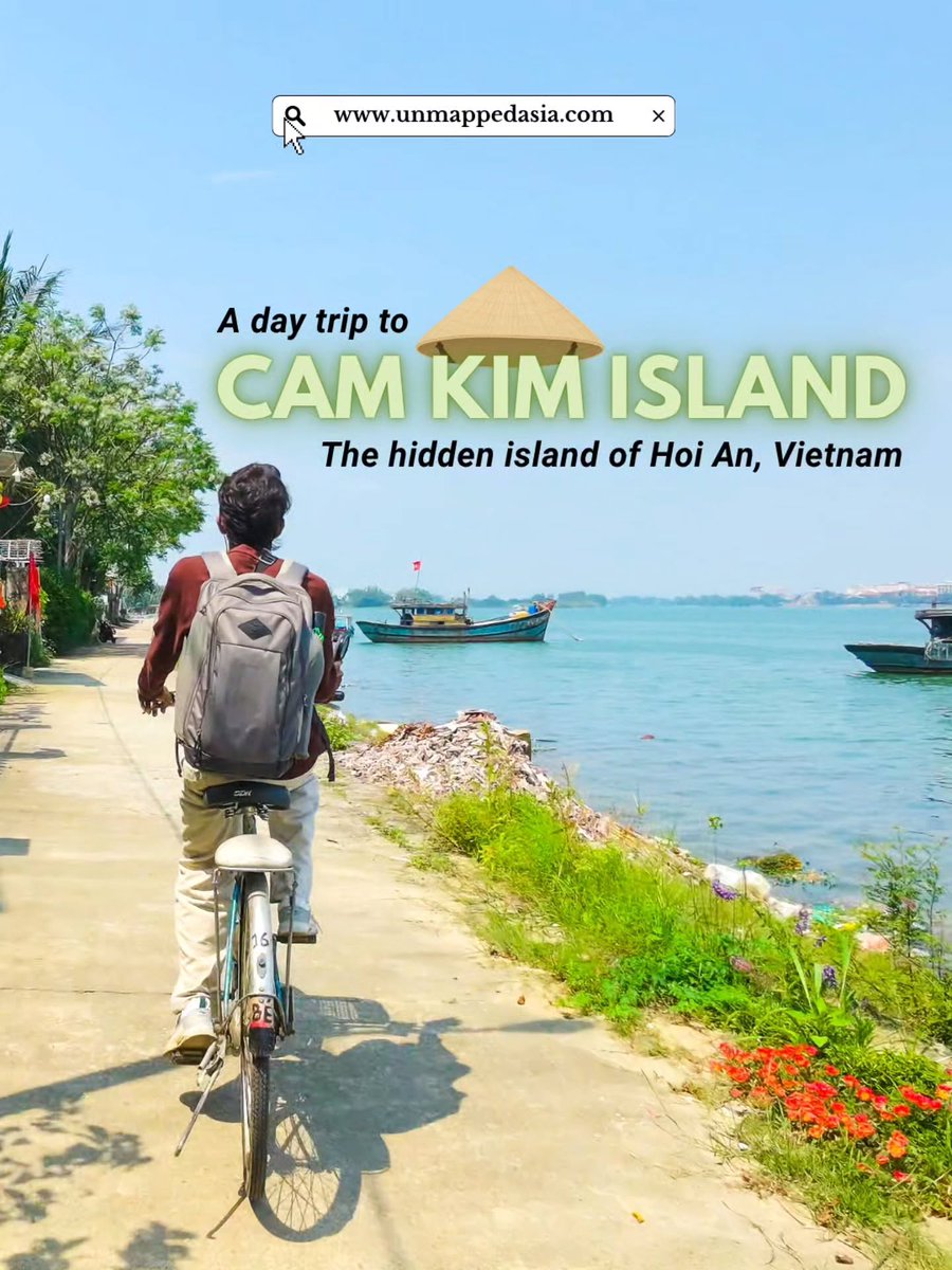 Enanitah's tweet photo. A day exploring Cam Kim Island, Hoi https://t.co/aitgDPlPyp