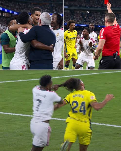 RoniRmcf's tweet photo. The ref really saved us with that red card https://t.co/VNBtTBMuvP