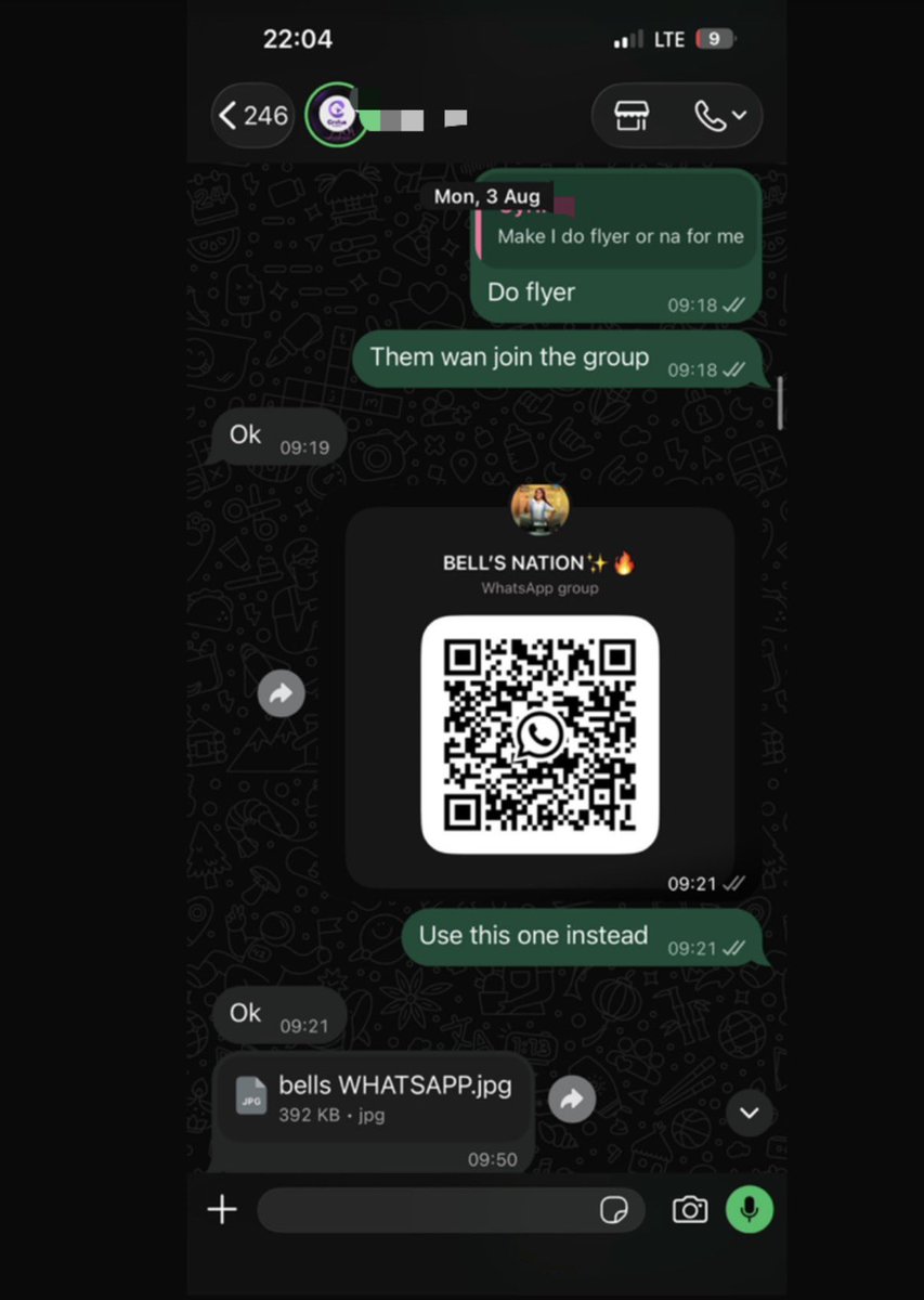 Benvick23's tweet photo. @BellsImoh my graphic designer ran graphics to bring all your fans to one WhatsApp. It was posted on all your social media accounts, most of your fans on the Berries HQ join using this. https://t.co/qHZ0MiU6RG