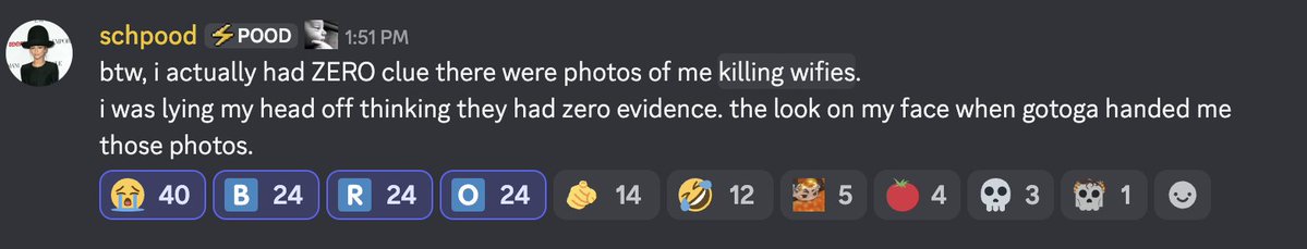 baguettezai's tweet photo. // surface tension spoilers

this actually makes it 10x funnier 😭💔 no wonder the shock and fear seemed so real https://t.co/fsEUzNAYC3