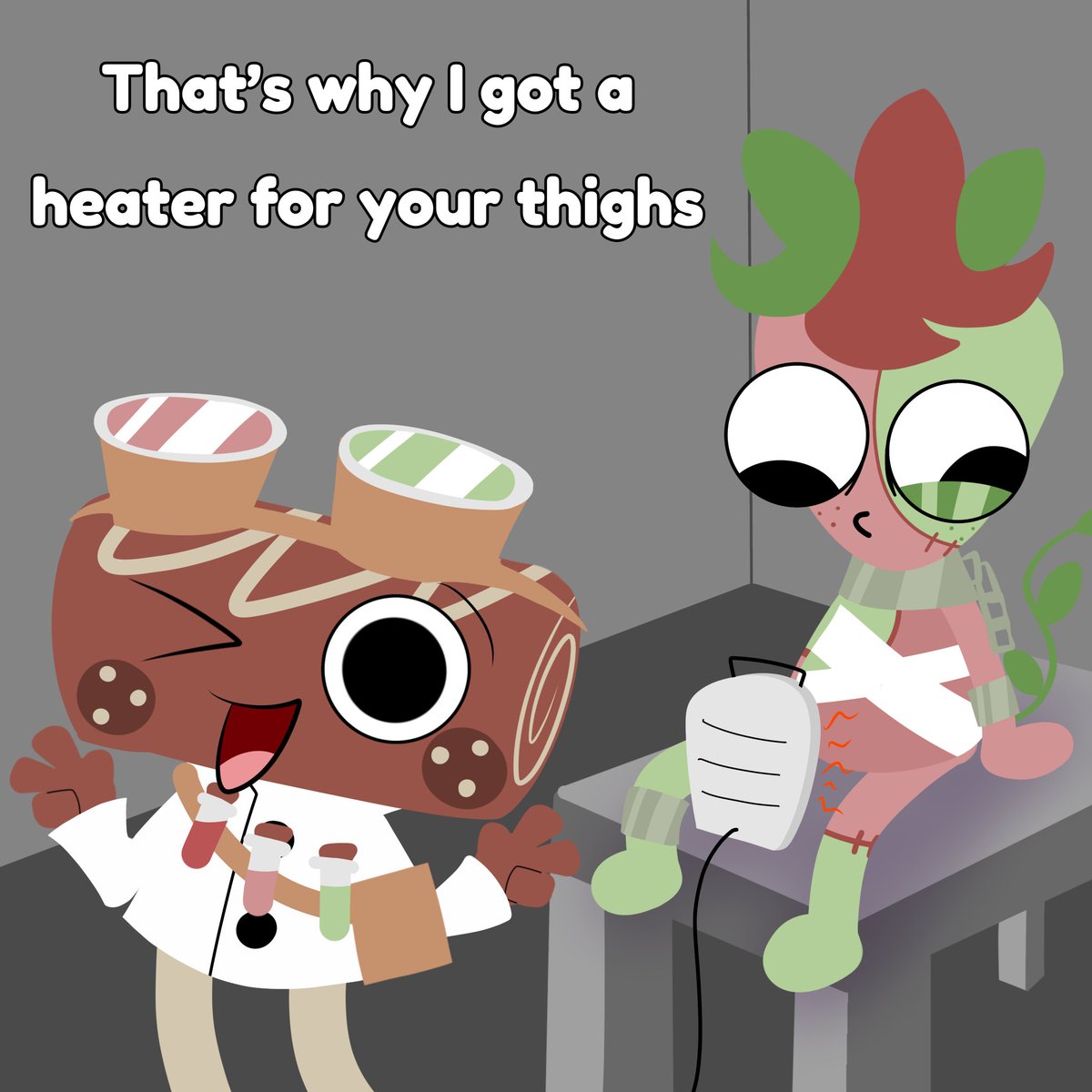 BerrySpaghettio's tweet photo. // Suggestive lyrics

A Little Piece of Heaven

(Fruitcake comic) (1/2) https://t.co/oGkfEGvFrY