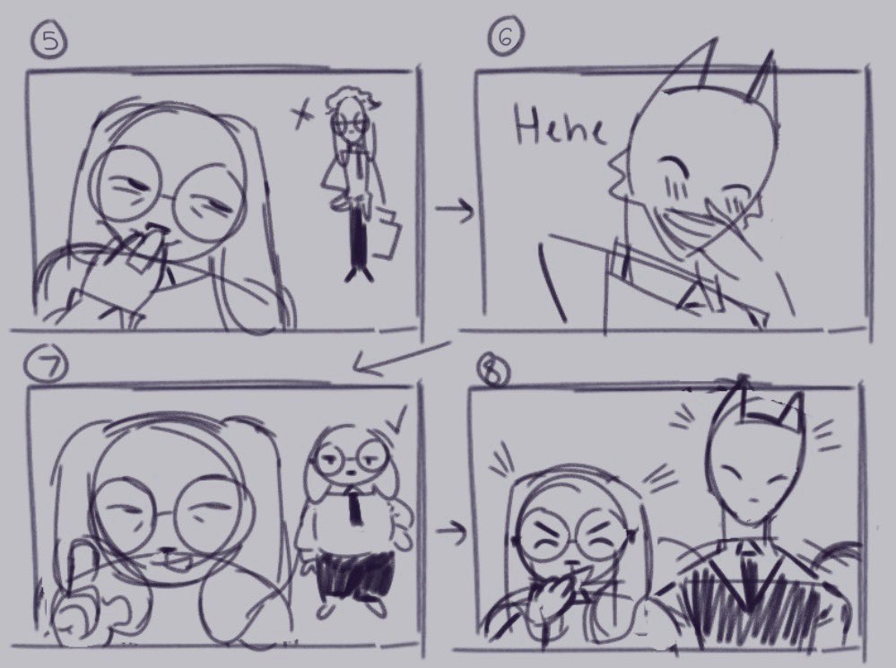 AnimatoonStudio's tweet photo. Very old story board I was gonna use for a tiktok, but I don’t feel like making it anymore sooo

#animalhospital #animalhospitalanomoly #agentary https://t.co/UpQ0X8OZRK