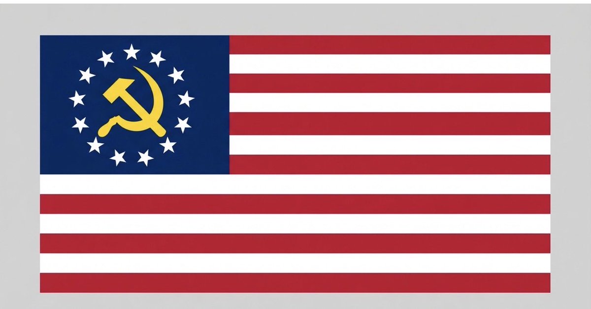 NeilPlough59's tweet photo. @SecretaryWright Americas new flag ! https://t.co/qPITaxIp0B