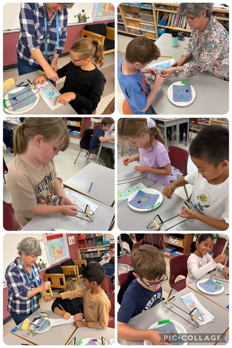 GoHurricanesGo's tweet photo. This culturally relevant approach integrates Indigenous knowledge and pedagogies into the curriculum, allowing students to explore math in a meaningful, hands-on context through traditional loom beading. Way to go Mrs. Stevens’ Grade 3s!🙌🏻 https://t.co/ZzN8T9yPeD
