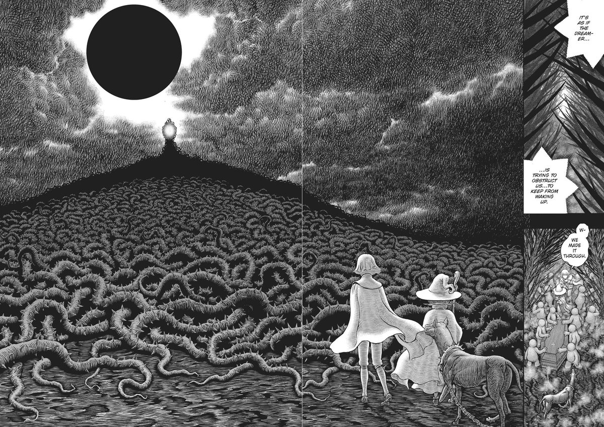 HitoriItachi's tweet photo. Miura is the final boss of hatching, man. Wow, shit feels like a fucking fever dream, scary. https://t.co/lRdsaYEgPJ