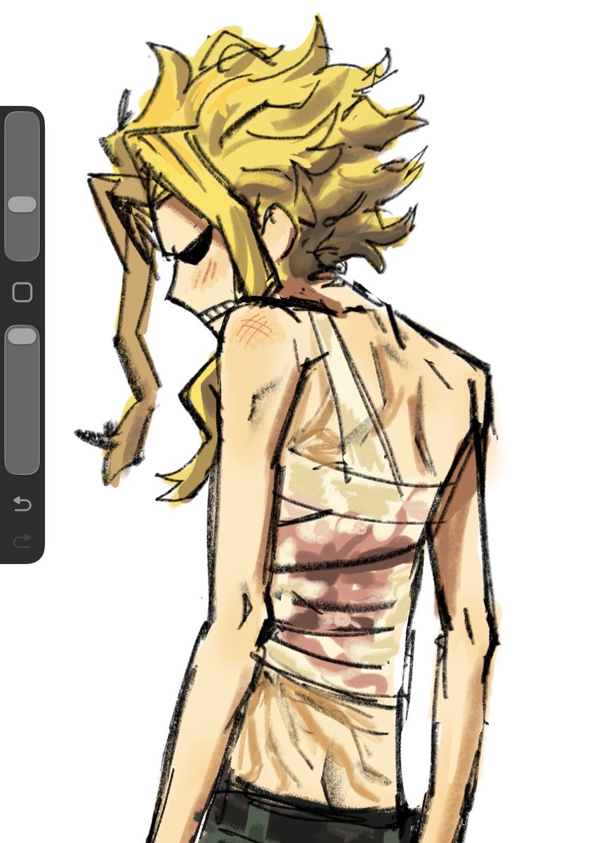 probablyskidd's tweet photo. hashtag embarrassiiingggg sorry i just i i i. i i actually i domt have an excuse #allmight https://t.co/V5yaSK93oR
