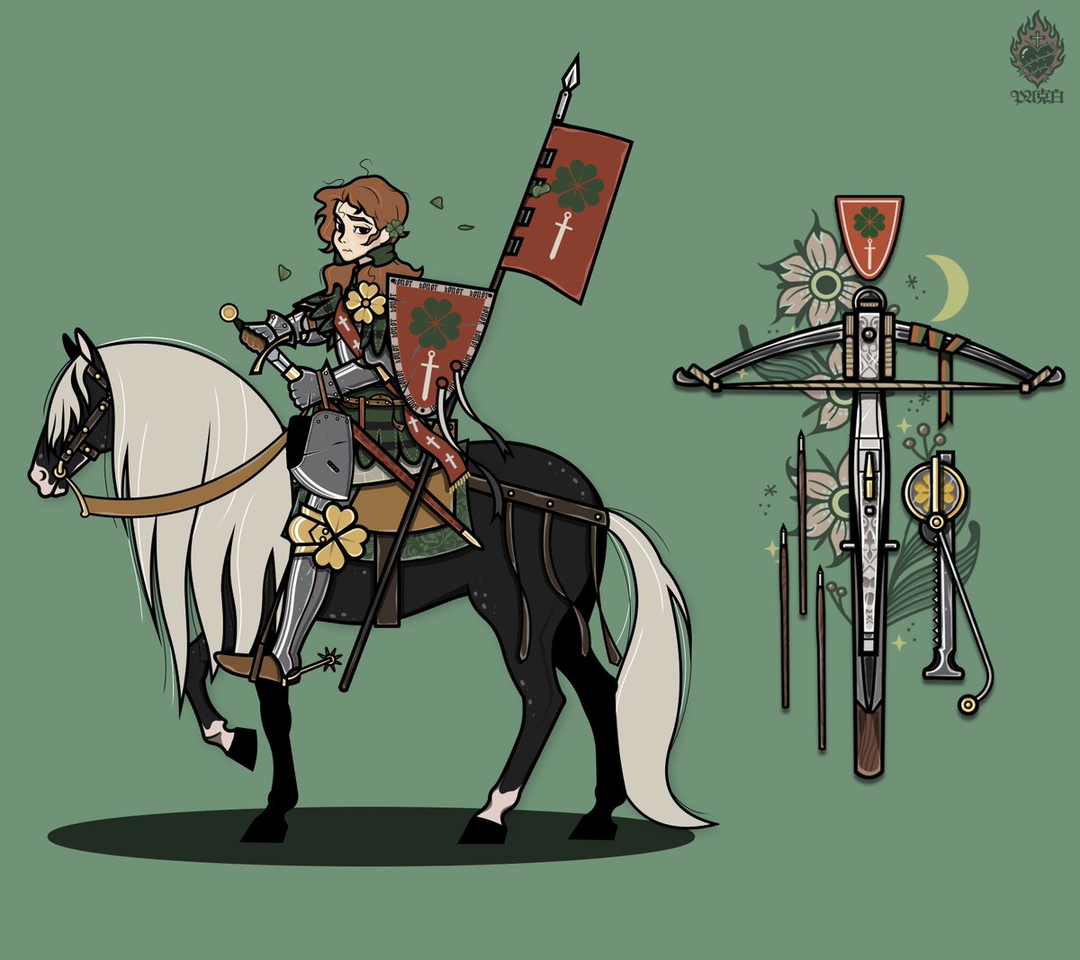 Mcpls3Mcpls's tweet photo. Knight of Four leaf Clover - Reupload
#knight #lowfantsy https://t.co/Ut6Q3dBth1