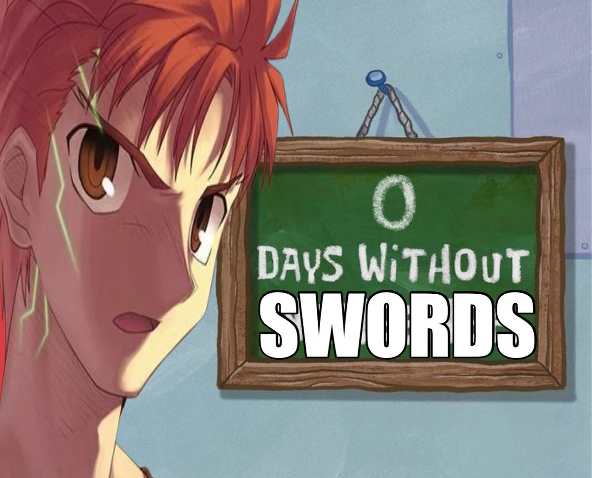 MagicCircuits's tweet photo. early this year #shirouday #swords https://t.co/FxzVDhEnEu