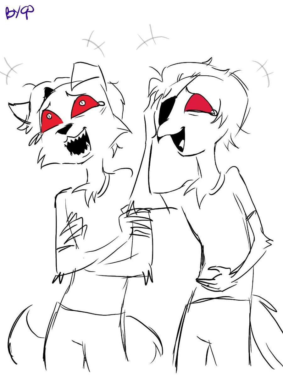 comic_woof's tweet photo. Rick and Morty x Helluva Boss #rickandmorty #HelluvaBoss #art #au https://t.co/hxuR0oo1QL