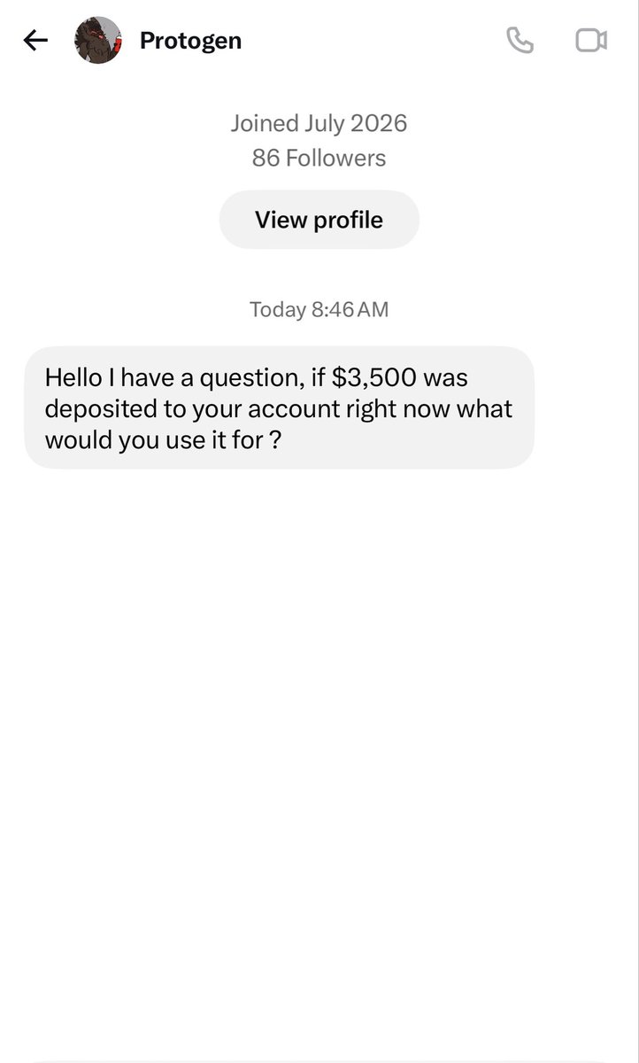 TheVeeExpert3's tweet photo. A warning to everyone: I don’t usually do this but if you see a message like this please block and report the account because it’s a scam. I had to do that to this guy who I recommend blocking because his whole page is just stuff about “sending money” and I don’t trust it https://t.co/ZzIQY7ZbI7