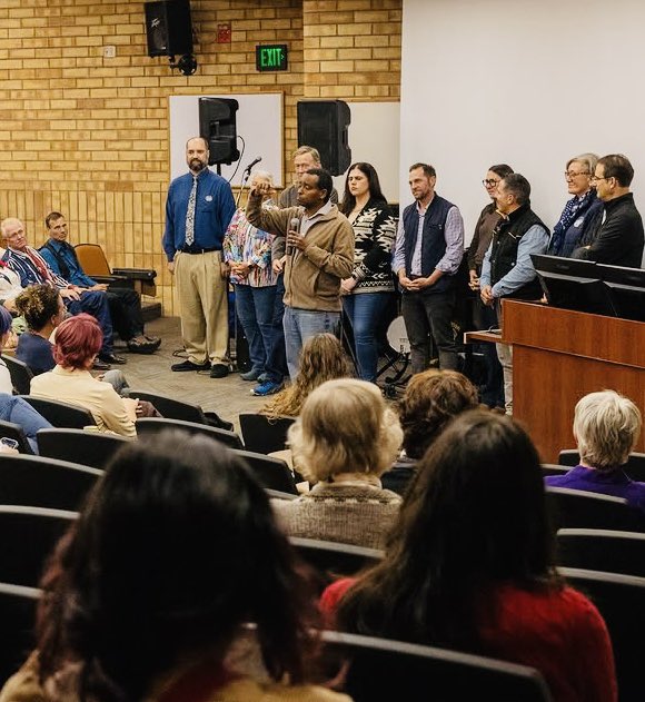 JoeNeguse's tweet photo. Delta ➡️ Montrose ➡️ Towaoc ➡️ Durango! 

A great crowd last night at Fort Lewis College with @coloradodems.

As Nelson Mandela said, “May your choices reflect your hopes, not your fears.” I’ll keep choosing hope — grateful to the people of La Plata County for doing the same! https://t.co/1nMG49bN3V