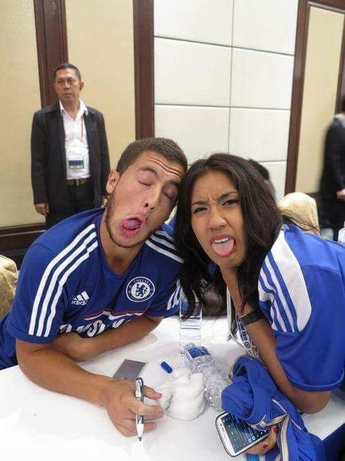reeceenzo's tweet photo. he was having the time of his life in these meet and greets #missyouboss https://t.co/N4xB33x8kz