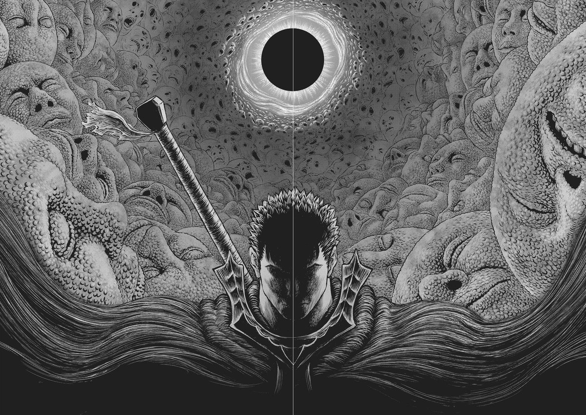 HitoriItachi's tweet photo. "why cant berserk have a proper anime"

Shit look like this https://t.co/vV87yxWAKs