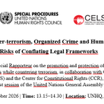 Photo by Prof Ben Saul - UN SR Human Rights & Counterterror (@profbensaul)