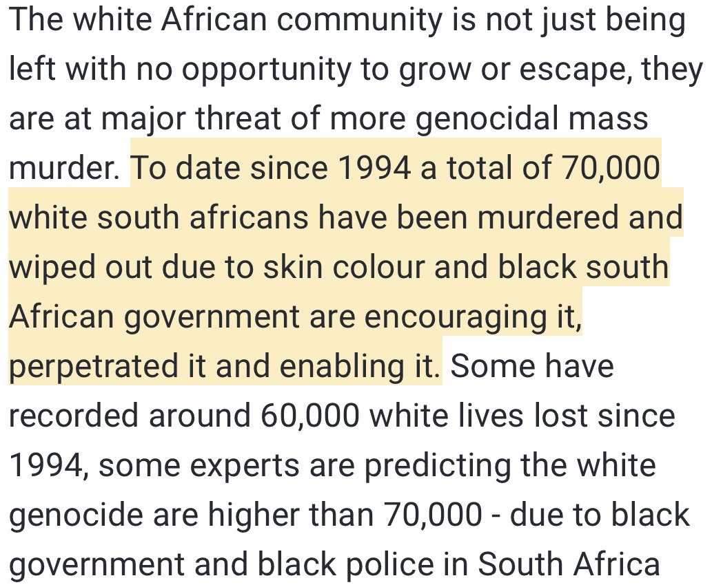 habashigenocide's tweet photo. @Zekke010 @KSKmalii @Petronellaa8z Keep nagging online, u don’t own South Africa ur a minority race killed with impunity by my fellow African bros daily https://t.co/YrOmHEy9Se