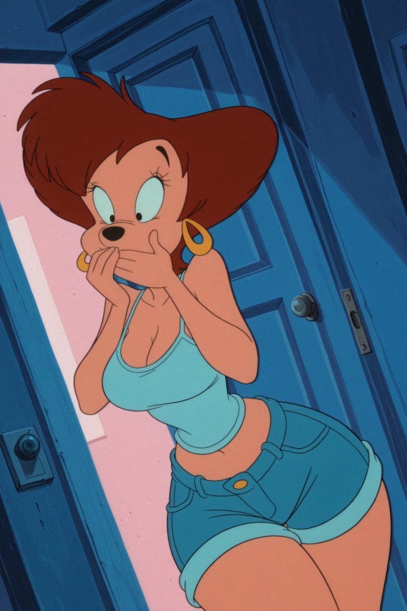 Alice_animate's tweet photo. Peg from goof troop ❤️‍🔥

#AIart #AIイラスト https://t.co/cJfTJTWPFD