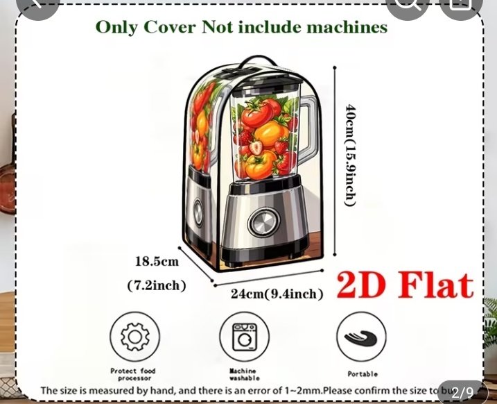 dailysmartdeal's tweet photo. Keep your kitchen neat &amp; clean! ✨ Dustproof blender cover with a beautiful fruit &amp; vegetable pattern. Protects your mixer in style. 👇
• #KitchenFinds
• #HomeDecor
• #SmartDeals
#TemuFinds
Links in the First Replies https://t.co/hANJZgA40w