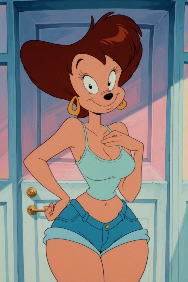 Alice_animate's tweet photo. Peg from goof troop ❤️‍🔥

#AIart #AIイラスト https://t.co/MhgmMdvNSr