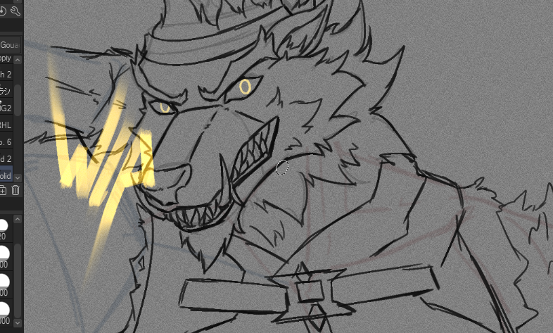 wolfbocker's tweet photo. Well damn, I can tell this is a surprise that I'm able to do him Dire good https://t.co/D4e4YApomc