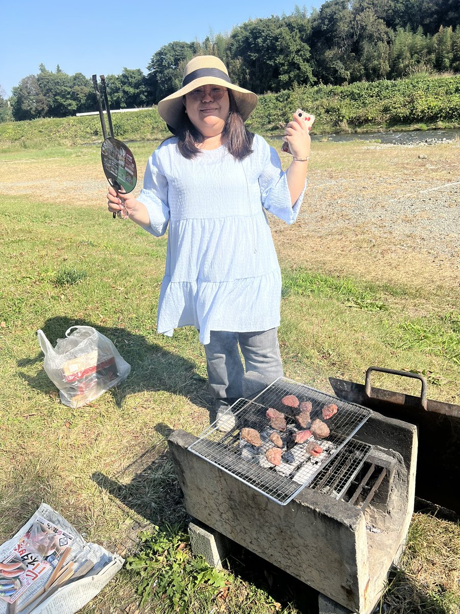 f_d_s_yasu's tweet photo. 嫁さんに誘われて皆んな様でBBQ
久々に自然の空気と良き肉類を摂取しまくったので
本日も元気にWワークかましますわぃ💪
#ときがわ
#bbq https://t.co/qFDWxNXLX8