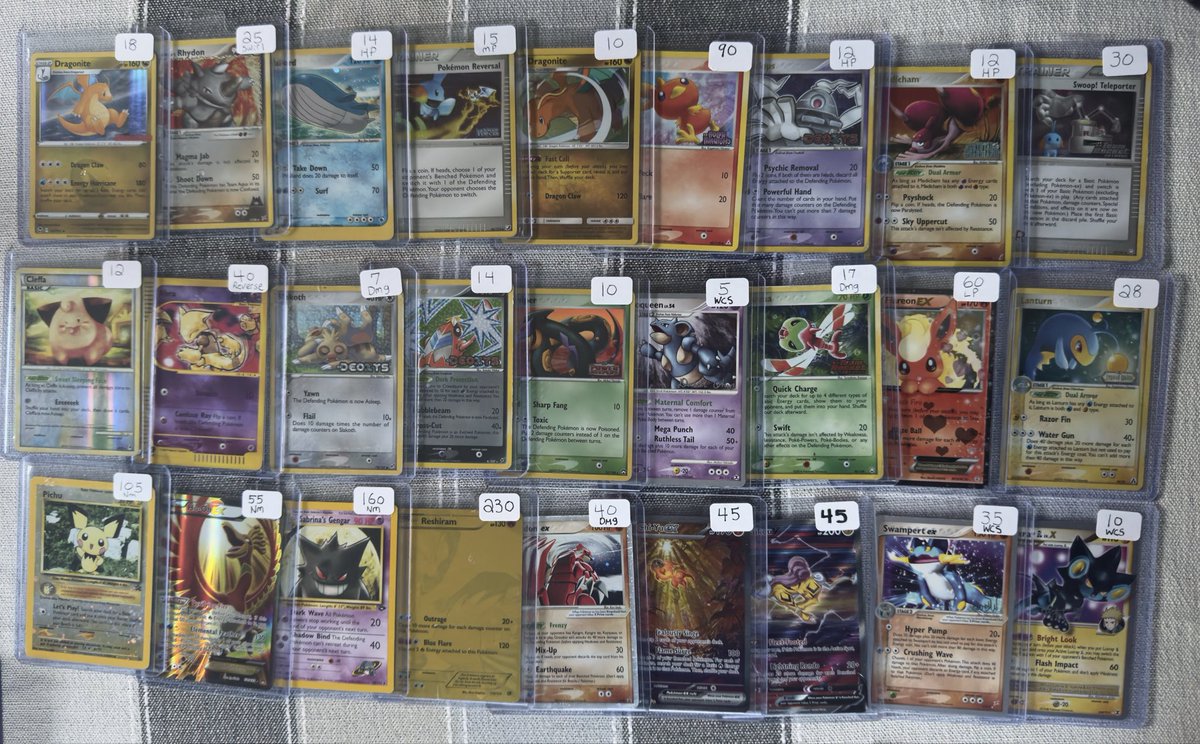 BradenCollects's tweet photo. I’ll try to make sure replies are on for this one💀 

$1 PWE
$6 BMWT (sorry for taxing)

@BUYSELLTRADETCG https://t.co/teGMdlyuW1