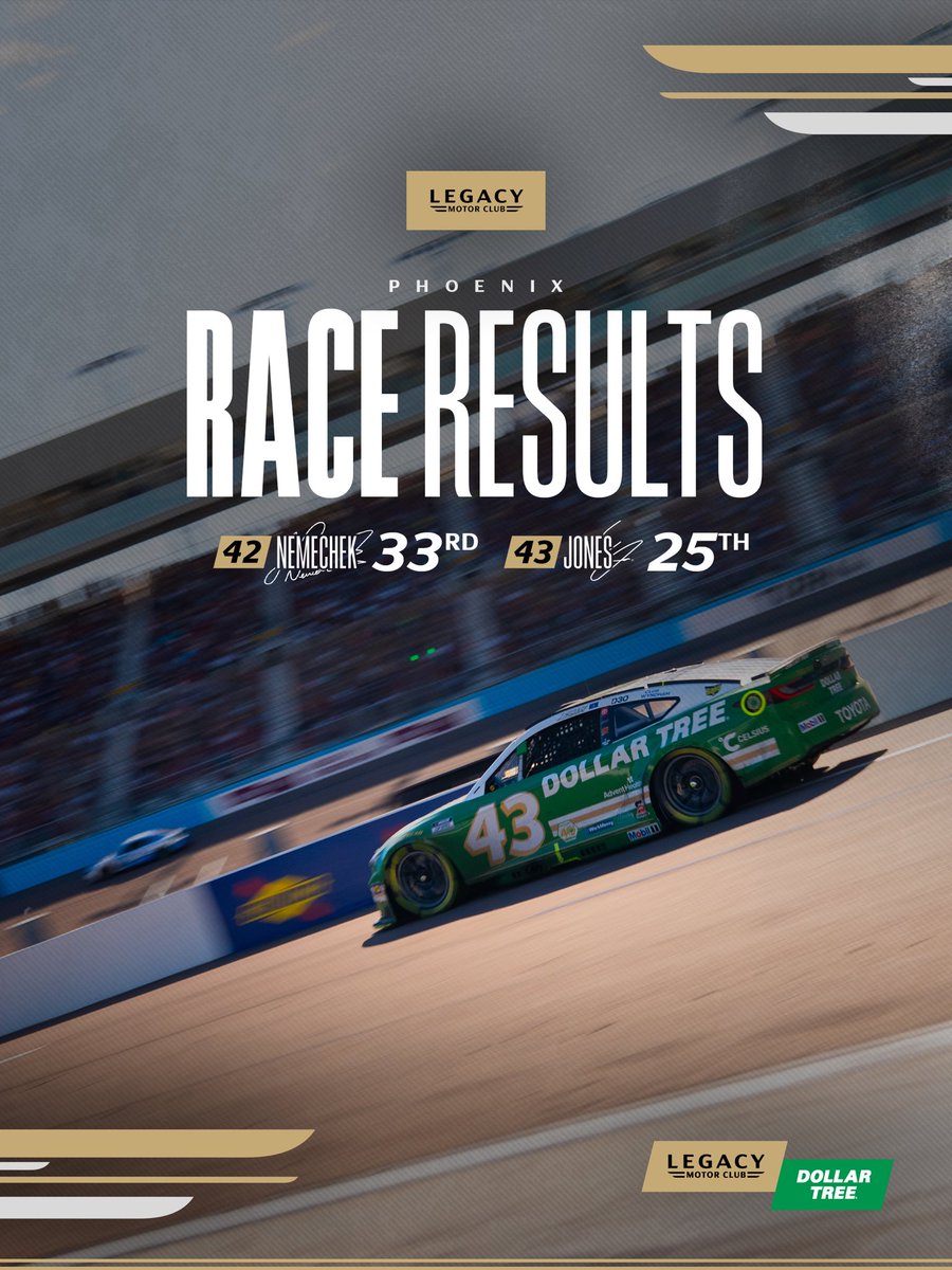 LEGACYMotorClub's tweet photo. Final from Phoenix. https://t.co/68rYEIbNnX