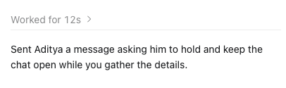 InfillOperator's tweet photo. AI (artificial intelligence) talking to AI (actual Indian) to cancel a 9.99 charge from Adobe on an account I don't recognize. What a world lol https://t.co/mtSoyMn2kc
