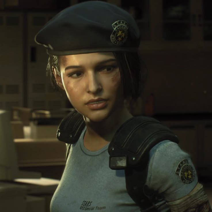 danihwaa's tweet photo. it’s crazy how so many people think THIS WOMAN is ugly. guys, just because the remake is bad doesn’t mean this version of Jill is ugly too. 😭 https://t.co/9NrHeoEKAJ