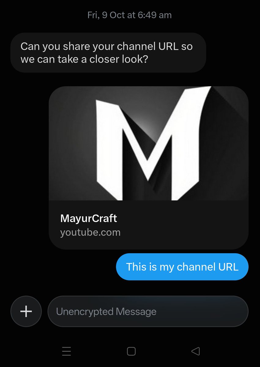 Mayurcraft12's tweet photo. @TeamYouTube Save my channel, I don't have the option of appeal and @YouTube I have been trying for the last 360 days and every time my channel is getting rejected. I even deleted all the videos from my channel and then completed the monetization criteria again 💔 https://t.co/zdqHngoUEB