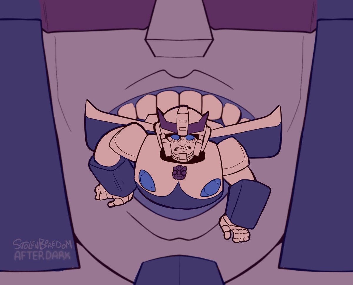 stolenafterdark's tweet photo. REPOST cause I accidentally deleted the original || Kinktober Day 14: Vore #valveplug https://t.co/x6hGWeKA6L