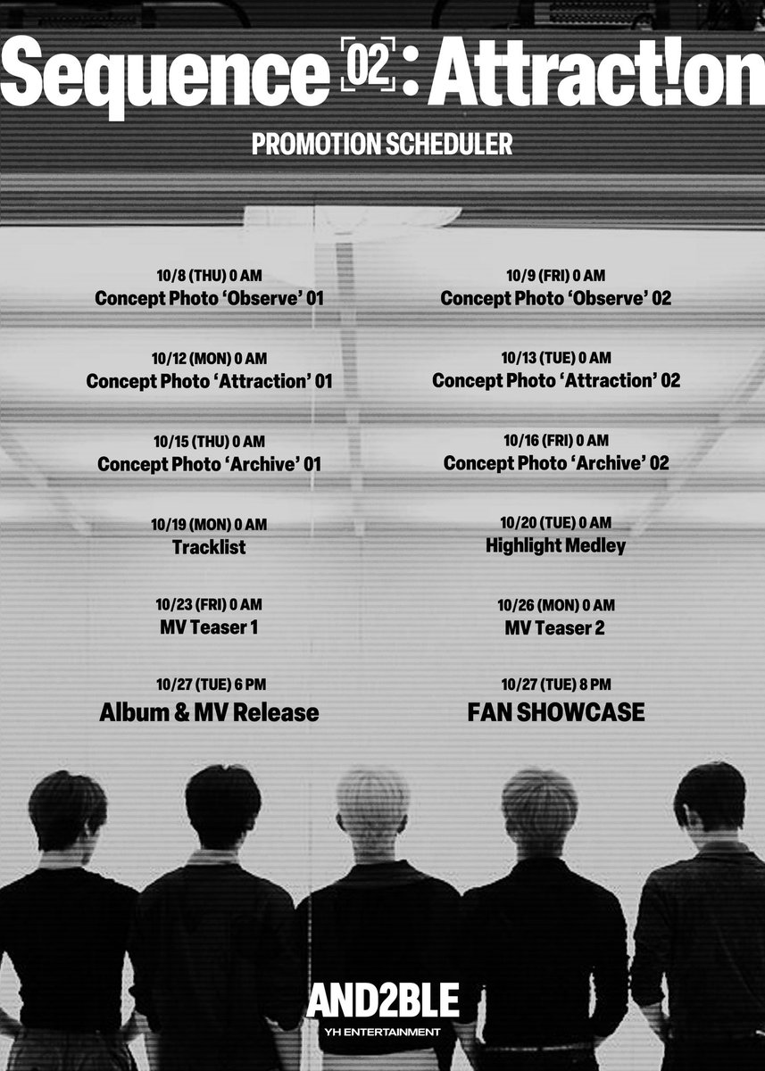 AND2BLE_GLOBAL's tweet photo. [🗓️] 261020 AND2BLE SCHEDULE 

0:00 AM KST 
🎼 Highlight Medley

#AND2BLE #앤더블 
#AND2BLE_ATTRACTION https://t.co/xlQMoa4KoR