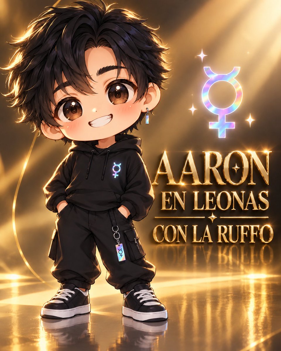 ItzelLeonSierra's tweet photo. 👑 ¡El talento de Aaron Mercury sigue conquistando nuevos escenarios! 💛🔥

 AARON EN LEONAS CON LA RUFFO 🦁

 Su carisma, autenticidad y esa luz tan suya hacen que cada paso sea especial. ¡Vamos, Aaron, el mundo sigue descubriendo tu magia! 🪐💫

#AaronMercury #Mercurials https://t.co/0GNdWTtUE2