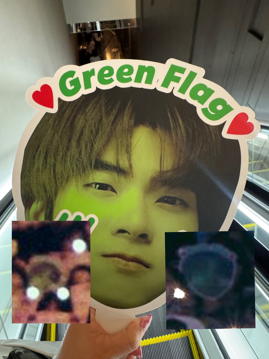 naltee_ttp's tweet photo. Green flag의 놀라운 침투력 
두앙 넌 어디서든 빛나 (? 🤣
#twnpich #teeteepor 
#DuangFMinJapan https://t.co/mF4DMsnDLh