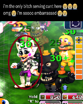 SLEEPYKITTYROCK's tweet photo. bought lolbit a skin in fnaf world refreshed https://t.co/4CJl7r5LXk