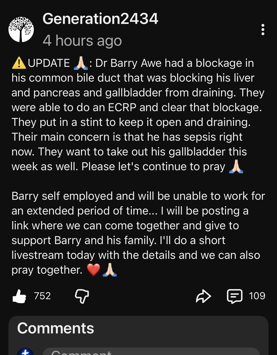 ToddDoty8's tweet photo. 🚨 URGENT 🙏🏼🙏🏼🙏🏼
Prayer Request for
Dr. Barry Awe ✝️🛐
https://t.co/Nw1Dc0B7ja https://t.co/gfs3jvzkuW