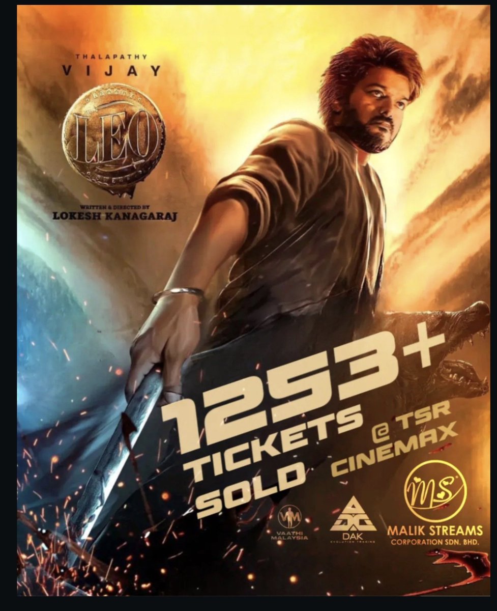 thalapathyuyiru's tweet photo. Damm what the experience 🔥🔥🔥

Than you @dak_evolution @VFOSquad @malikstreams 🫂
#3YearsOfLeo https://t.co/eb0dK7F1fO